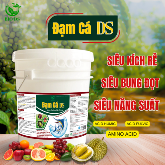 ĐẠM CÁ DS - Xô 20KG
