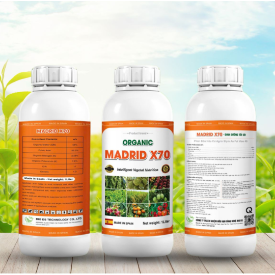 Phân Bón Hữu Cơ MADRID X70